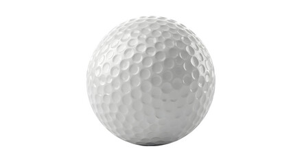Golf ball, isolated on transparent background