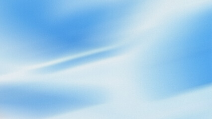 Grainy blue and white subtle gradient abstract textured background