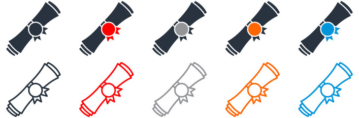 Diploma icons.eps