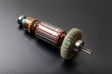 電気モーターのローター部分