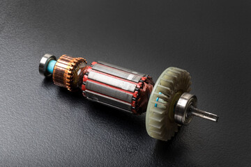 電気モーターのローター部分