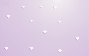 purple background with diamonds