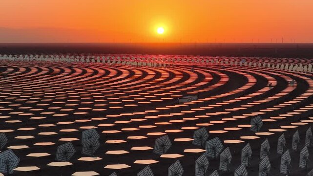 molten salt tower-type CSP plant