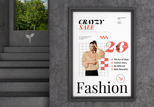 Fashion Sale Poster Template
