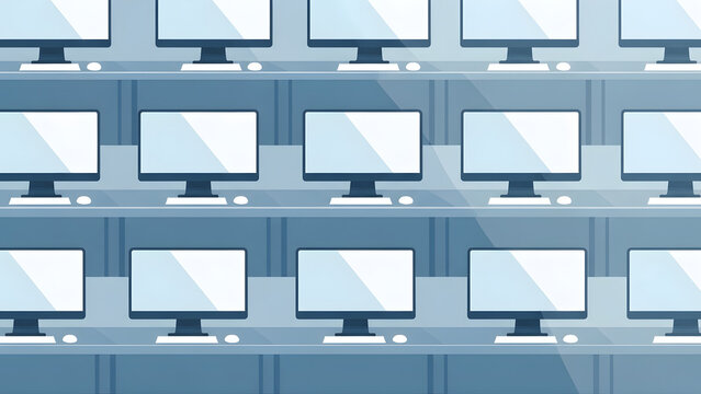 Colorful Computer Collection A Bright Abstract Background for Creative Design, Business Concepts, and Artistic Education Back to School