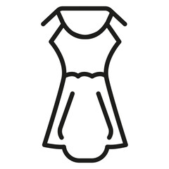 Boutique vector line icon design