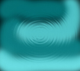 Modern Vibrant Teal Radial Ripple Abstract Background Design