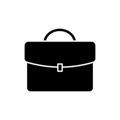 Briefcase icon isolate on white background.