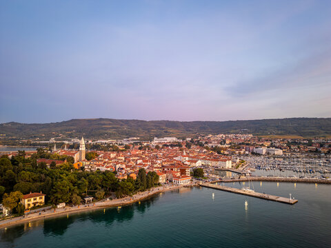 Izola in Slovenia, a Historic Coastal Town on the Adriatic Sea