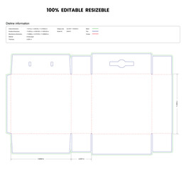 cartons suitcases dieline box dieline die line design box die line template packaging die lines