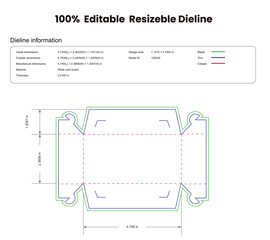 custom dimensions tray boxes buckle die line packaging die lines dieline template custom dieline cardboard box dieline pizza box dieline
