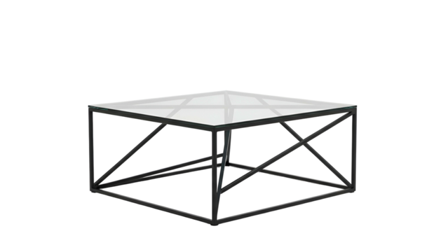 Geometric, dark grey cube with a white, grid-like top on a black background