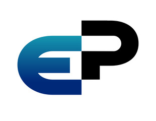 Letter ep logo design,ep initial logo,ep vector image,ep logotype