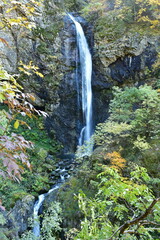 waterfall Goritsa near town Dupnitsa in Bulgaria,Rila mountain range