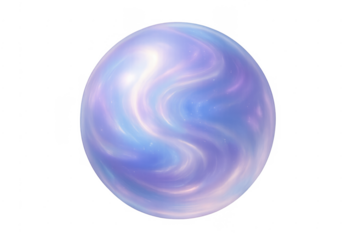 Cosmic nebula sphere representing universe and magic