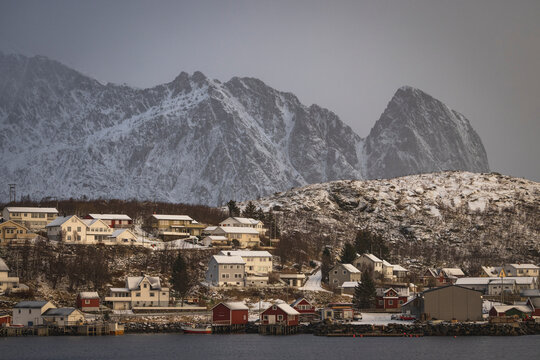 tipical houses in north of norway
