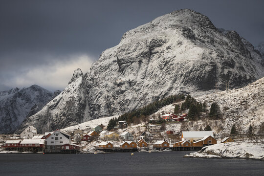 tipical houses in north of norway