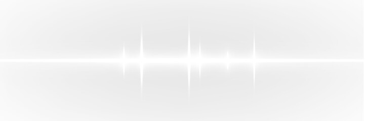 A crystal white line emits refined cool brilliance with delicate shimmering texture. Tiny sparkles hover softly beside it. The effect brings clean luminous clarity.