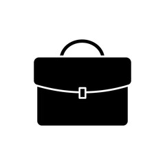 Briefcase icon isolate on transparent background.