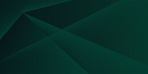 Luxury dark emerald green abstract background with geometric shapes multiply layer. Vector illustration