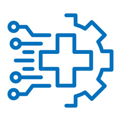 Obraz premium digital transformation icon