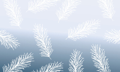 seamless pattern with branches