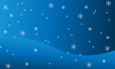 christmas background with snowflakes