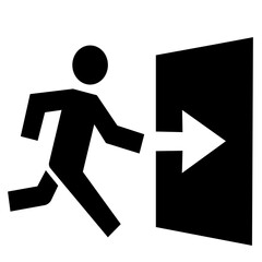 man running towards right direction