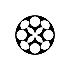 A black silhouette of a majestic eagle in flight with wings spread wide captured in a striking pose isolated on transparent background silhouette