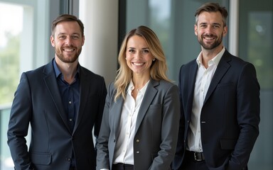 Team of business people. High quality