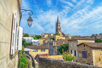 View of Saint Emilion, France