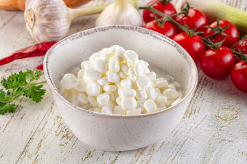 Grain cottahe cheese for breakfast