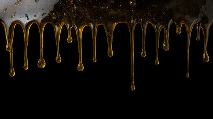 black and white paint splashes