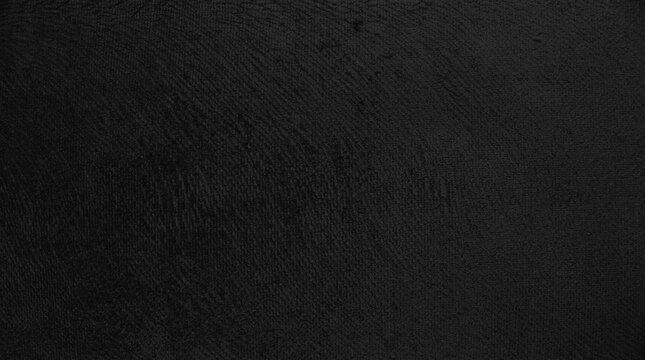 Classic Black Plush Mohair - The versatile texture for elegant upholstery, photography backdrops, or gothic fashion