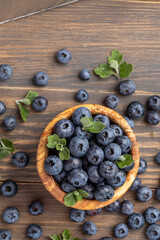 Fresh blueberry background. Blueberry Texture Close Blueberry Antioxidant Organic Superpeed Bowl Concept Healthy Nutrition