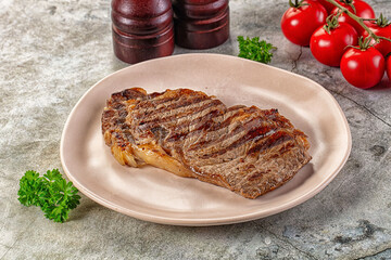Grilled beef black angus steak