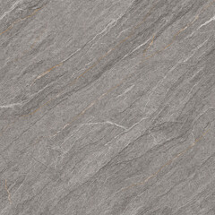 Grey marble texture background with golden veins. Luxury abstract dark stone surface pattern. Natural slate rock wall or floor tile for interior design and architectural material.