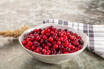 Sweet and sour fresh cranberry