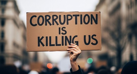 Corruption's Deadly Grip: A Call for Transparency and Justice Amidst Societal Decay Seeking Accountability Integrity and Hope for a Brighter Ethical Future for All