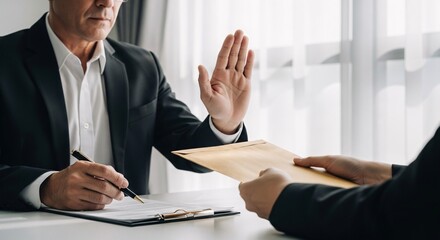 Ethical Leadership Integrity and Corporate Governance Preventing Bribery Refusing Corruption in Global Business Practices Building Trust in Financial Dealings Firm