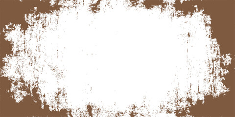 Abstract grunge background texture: Old, rough, dirty, vintage paper wall surface pattern with a blank black frame border for design illustration