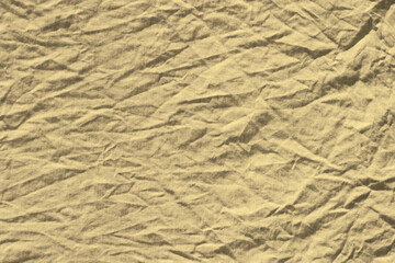Crumpled fabric texture as background