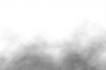 Black smoke erupts from a chimney, forming swirling clouds. PNG with transparent background for photo manipulation and graphic design. Adds realistic smoke effects to any scene.