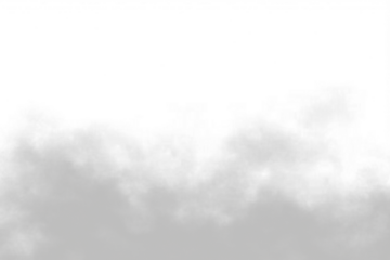 Thick gray smoke rises over an empty warehouse, creating a dramatic and eerie atmosphere. Transparent PNG overlay for photo edits and digital art. Perfect for mysterious or industrial visuals.