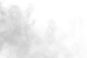 Black smoke rises from a crumbling building, forming dense clouds. Transparent PNG overlay perfect for horror or industrial designs. Adds depth and tension to digital compositions.