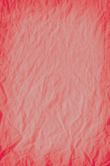 Fototapeta premium Crumpled red fabric as background