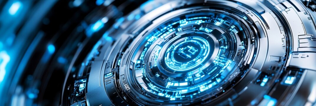 Cybersecurity Vault Innovative Digital Encryption Technology for Secure Business Data Storage