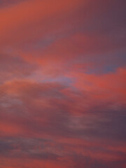 colorful sunset clouds ,nature background