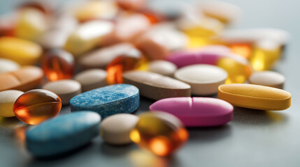 Close-up shot of ultra-processed food with natural lighting and realistic colors