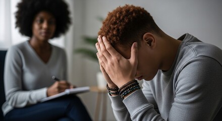 Supporting Mental Wellness A Patient's Journey Through Therapy Sessions Seeking Hope Guidance and Healing Coping with Anxiety Depression and Stress in a Safe Space